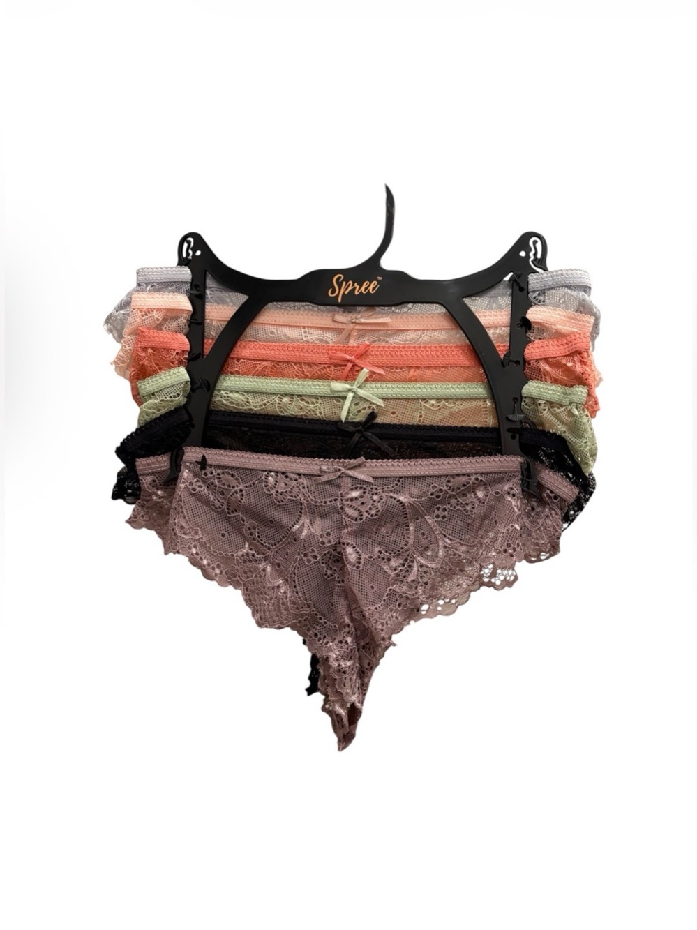 New 5-pack floral lace cheeky underwear